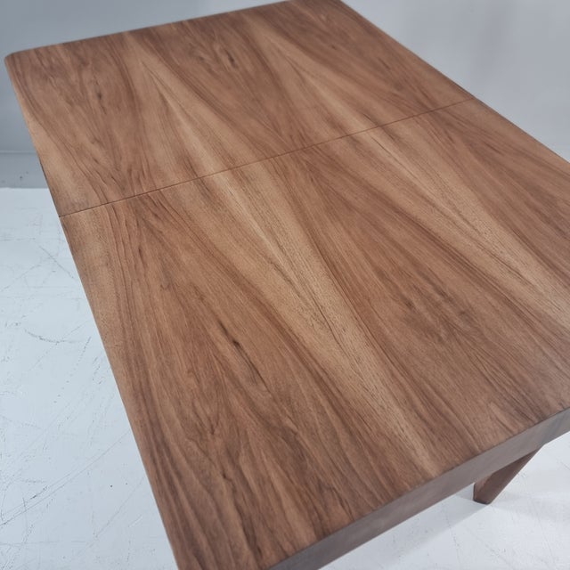 Art Deco Dining Table in Walnut, 1960s For Sale - Image 13 of 16