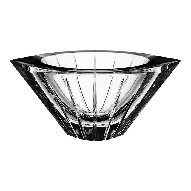 Jan Johansson Marin Heavy 2.4 Lb Crystal 6.5" Bowl Orrefors Sweden For Sale