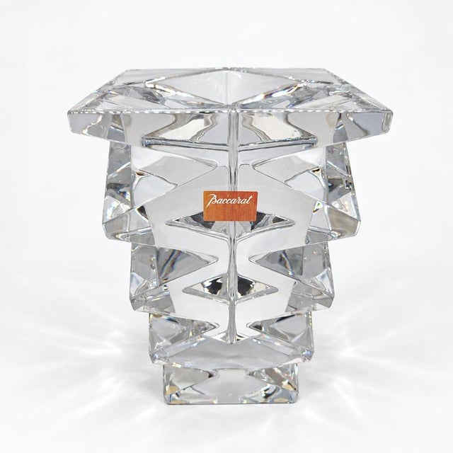 Architecture Vase by Nicolas Triboulot for Baccarat For Sale - Image 4 of 9