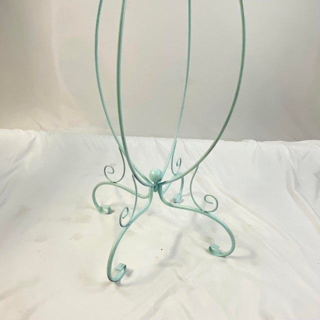 1990s Vintage Boho Chic Hanging Planter Frame Rack Stand. For Sale - Image 6 of 7