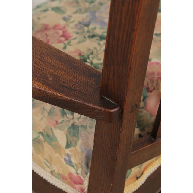 Antique L & j.g. Stickley Mission Oak Rocking Chair For Sale - Image 15 of 18