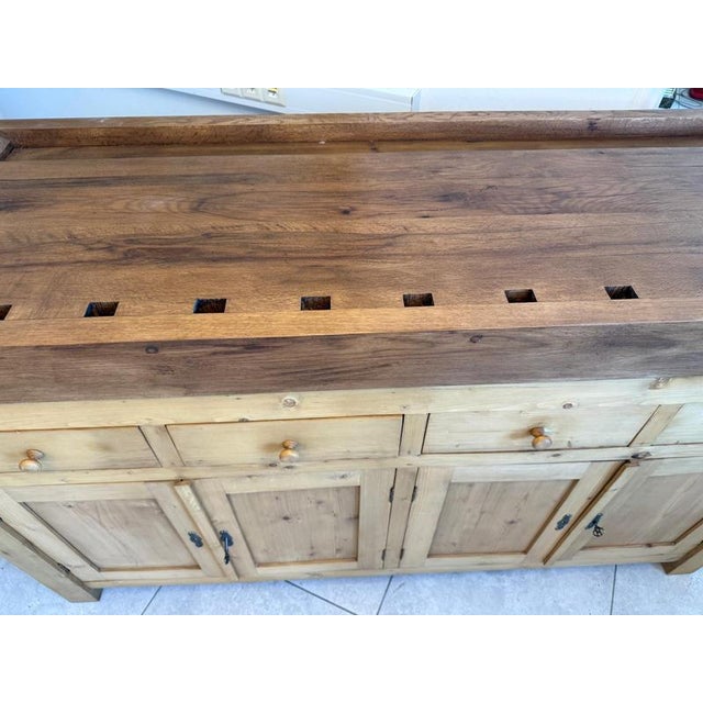 Apothecary Drawer Workbench in Pine For Sale - Image 16 of 18