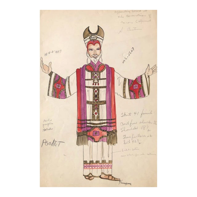 1960s Larry Youngblood Mardi Gras Costume For Sale