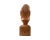 Vintage Mid Century Modern Large Carved Wood Tiki Head 1960s For Sale - Image 4 of 12