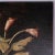Neoclassical Oil Painting on Burlap of Lily Flowers For Sale - Image 3 of 9