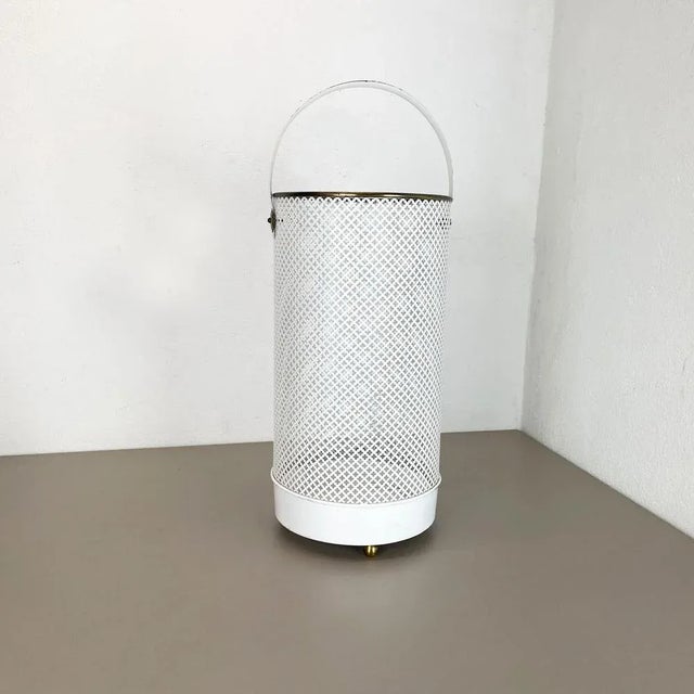 Mategot Style Umbrella Stand from Vereinigte Werkstätten, Munich, Germany, 1950s For Sale - Image 3 of 18