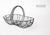 Absolutely gorgeous antique French farmhouse wire metal basket. Probably from the 1920s or during the turn of the century...