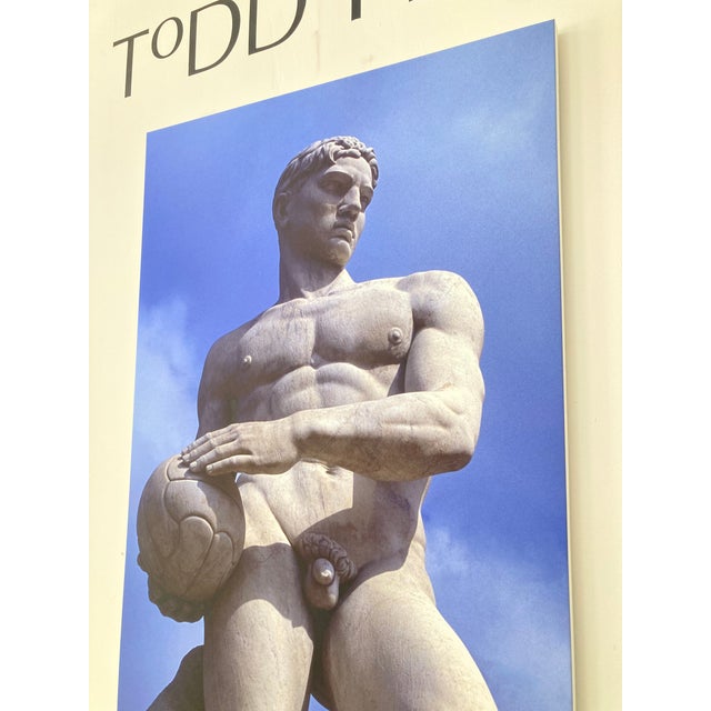 Modern William Gray Harris Photograph on Canvas “Calciatore in Riposo" For Sale - Image 3 of 10