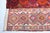 Burnt Orange Vintage Fine-Work Cicim Kilim With Diamond Motifs – Handwoven Anatolian Tribal Textile - 4' X 4' 7'' For Sale - Image 8 of 11