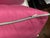 Contemporary Set of 3 Elegant Side Zippered Pink Plush Decorative Pillows For Sale - Image 3 of 8