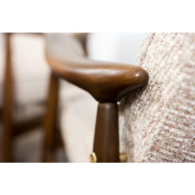 Mid-Century Armchairs from Juliusz Kędziorek, Poland, 1960s, Set of 2 For Sale - Image 13 of 17