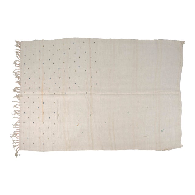 Anatolian Oushak Hemp Kilim Rug For Sale