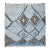 Blue Graphic Diamond Wool Rug - 9.7 X 8.5 Ft For Sale