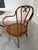 Wood Thonet Steamed Bentwood + Cane Desk Chair Armchair Heart Motif For Sale - Image 7 of 12