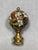 1960s Vintage Cloisonne Floral Lamp Finial For Sale - Image 5 of 10