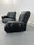 Modular Leather Black Sofa, 1960s For Sale - Image 6 of 14