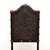 Brown Antique Portuguese Embossed Leather and Walnut Dining Chairs, 1880, Set of 6 For Sale - Image 8 of 11