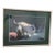 1990s Framed Photograph "White Tiger" Realism Landscape in Silver Frame For Sale