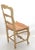 Charlotte Perriand 1950s French Country Carved Papercord Seat Chair For Sale - Image 4 of 13