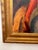 Stunning Mid Century Modern MCM Figurative Portrait Painting of Young Woman Unsigned For Sale In Boston - Image 6 of 14