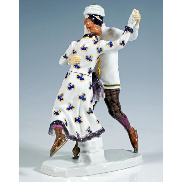 Art Nouveau Figure by Alfred Koenig for Meissen Germany, 1890s For Sale - Image 5 of 7