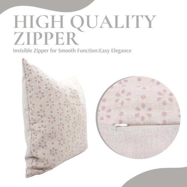 Art Deco Decorative Pillows, Throw Pillow Covers, Home Decor, Bedroom Decor, Farmhouse Decor, Pillow Case, Block Print Size-26x26, Rang Phool For Sale - Image 3 of 5