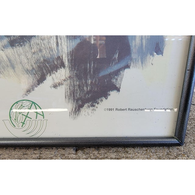 1990s Robert Rauschenberg Poster Art Print For Sale - Image 5 of 7