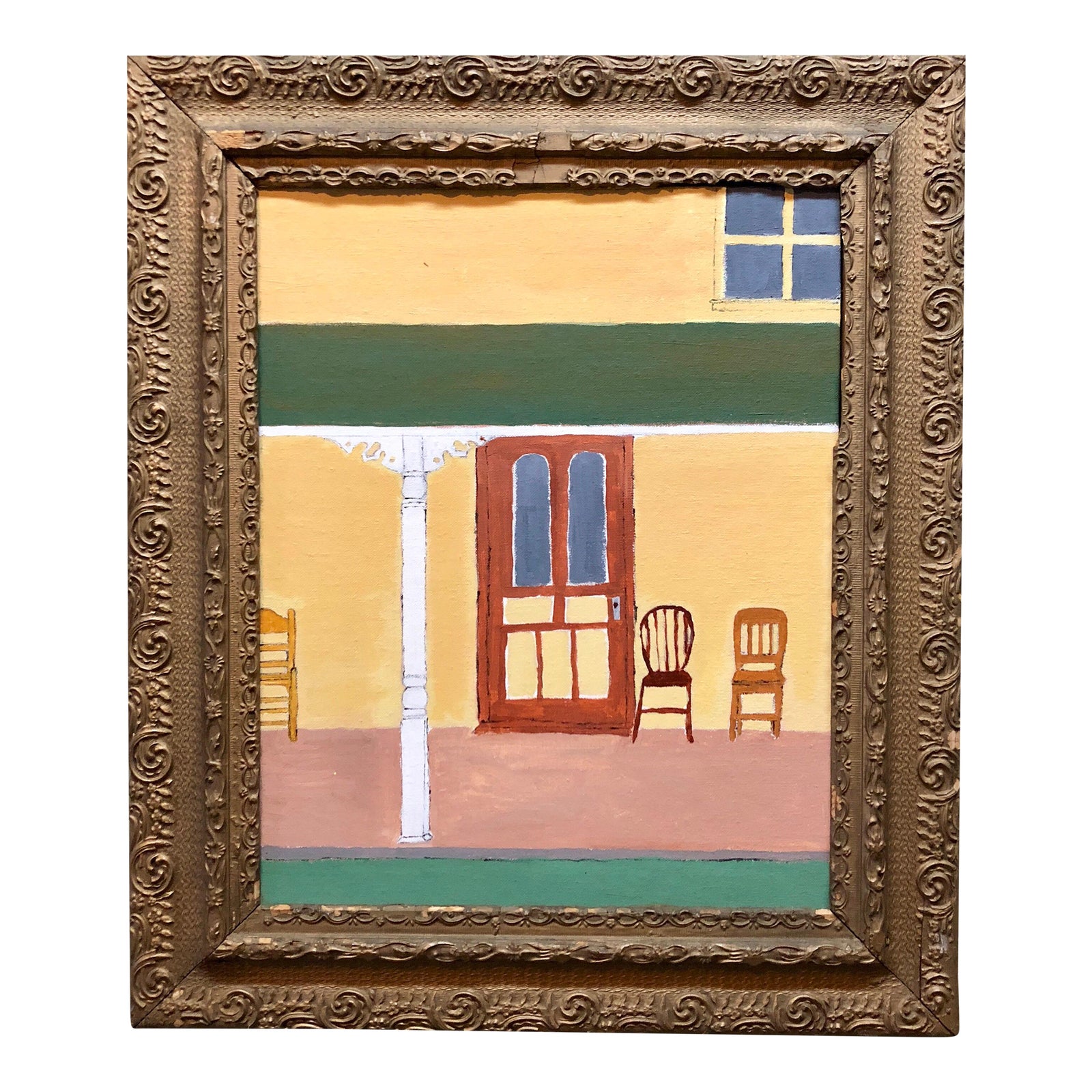 Gretchen Dow Simpson, New Yorker Magazine Cover Oil Painting of a New