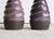 Pair of Vintage Twisted Violet Glazed Terracotta Pottery Vases, Mid 20th Century For Sale - Image 11 of 13