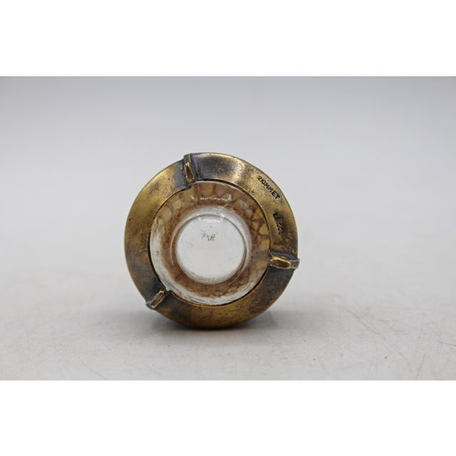 Early 20th Century Russian Silverplate, Champleve, and Glass Salt Dip For Sale In Raleigh - Image 6 of 9