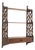 Chippendale Style Mahogany Wall-Hanging Shelf For Sale