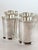 This is a wonderful set of 4 Reed & Barton circa 1980s mint julep cups in the classic tapered shape. The heavy silver...