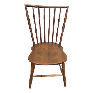 Mid 19th Century Handmade Colonial Dining Chair For Sale