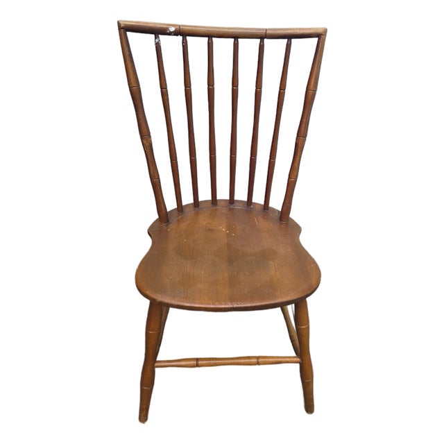 Mid 19th Century Handmade Colonial Dining Chair For Sale
