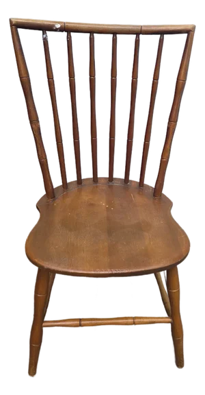 Mid 19th Century Handmade Colonial Dining Chair