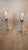 Mid 20th Century Hollywood Regency Crystal Hurricane Lamps With Prisms - A Pair For Sale - Image 10 of 17