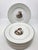 This set of 12 Lebacqz and Bouchart earthenware plates from Saint-Amand represents a real treasure for lovers of porcelain...
