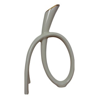 Filigree Porcelain Vase from Lindner, Germany, 1960s For Sale