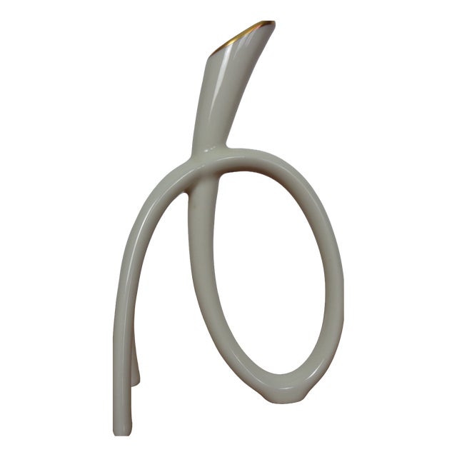 Filigree Porcelain Vase from Lindner, Germany, 1960s For Sale