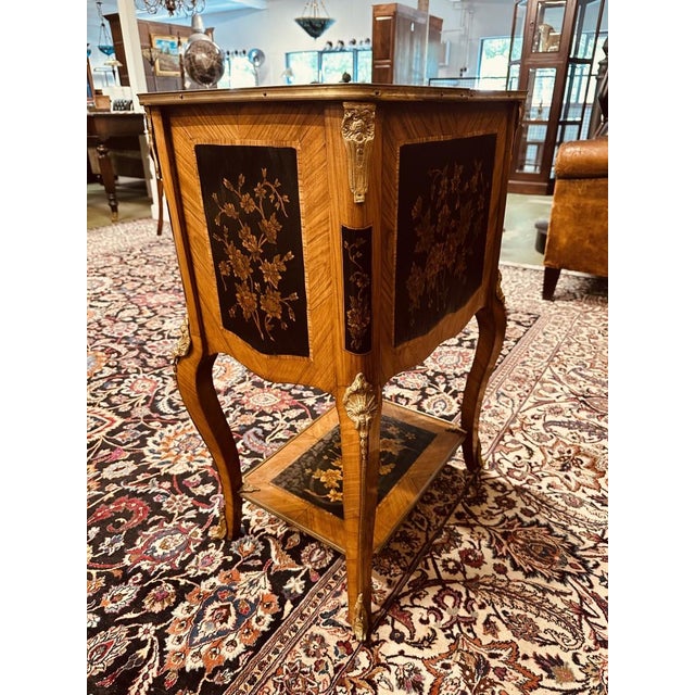 Antique French Side Table For Sale - Image 4 of 17