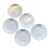 Antique C. 1910–1930 Knights of Pythias Lodge No. 22 Genwood China Bread Plates, Set of 5 For Sale