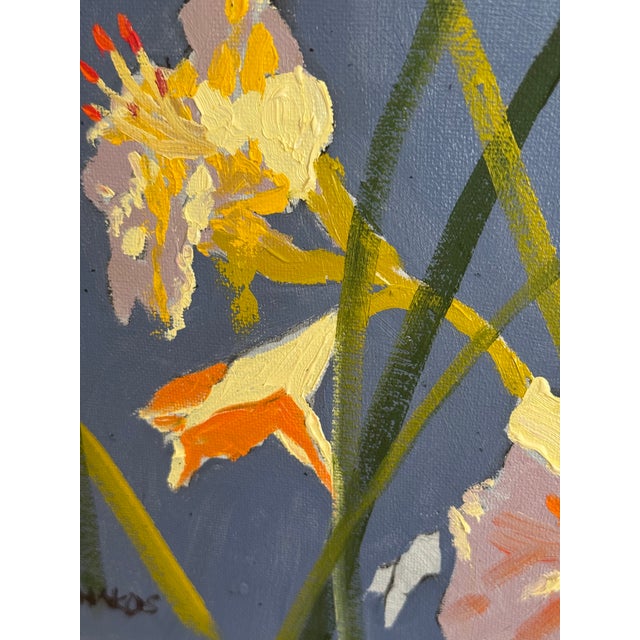 "Introducing Little Gems!" "Lilly's!! Lilly's !! Lilly's!!" is rendered on an 9" x 12" canvas and measures 15.25 x 12.25...