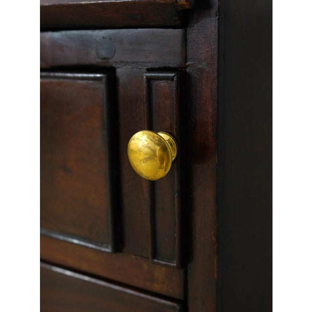 Antique Georgian Style Mahogany Secretary Desk For Sale - Image 16 of 18