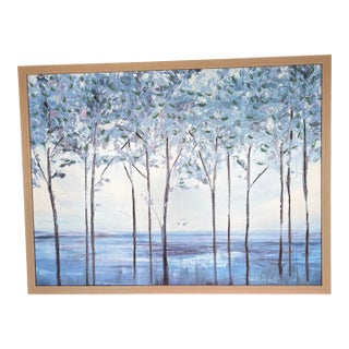 Vintage Large Landscape Painting For Sale