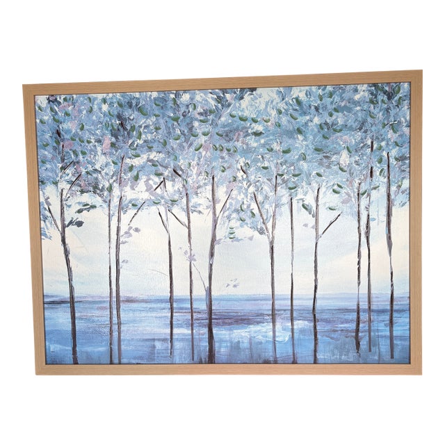 Vintage Large Landscape Painting For Sale