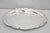 Vintage WM Rogers Wellington 1171 Round Silver Plated Etched Floral Platter Tray. Circa Mid 20th Century. Measurements: 1"...