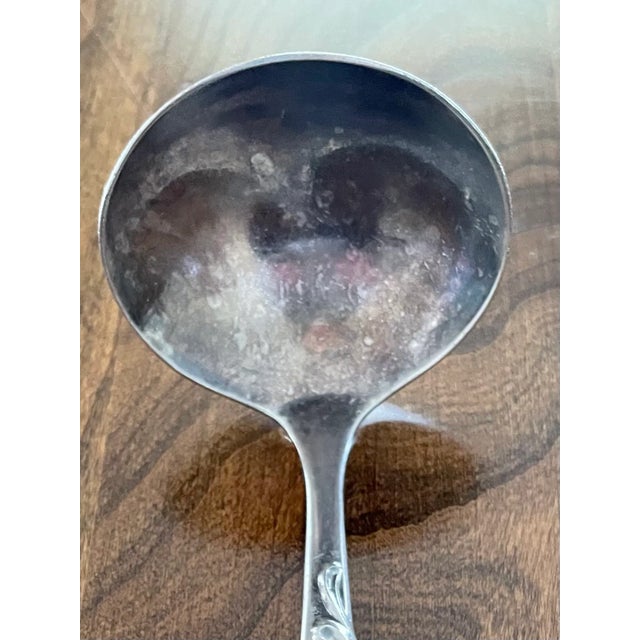 Mid 20th Century Silverplate Sauce Ladle From Wm Rogers For Sale - Image 4 of 6