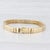 2ctw Diamond Tennis Omega Chain Bracelet 18k Yellow Gold 6.5" 5mm For Sale In Greensboro - Image 6 of 8