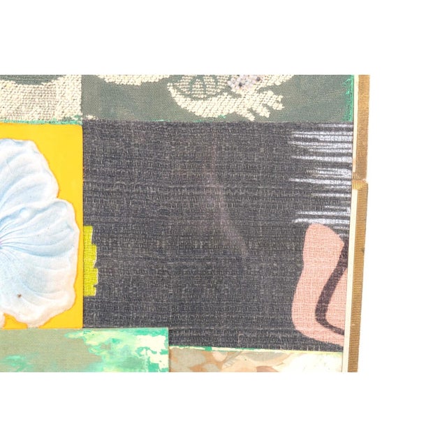 Randa Newland Untitled (Collie) Contemporary Mixed Media & Collage Framed 2002 For Sale - Image 9 of 12