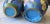 Mid 20th Century Blue Chinese Cloisonné Vase & Jar Set- 2 Pieces For Sale - Image 11 of 13